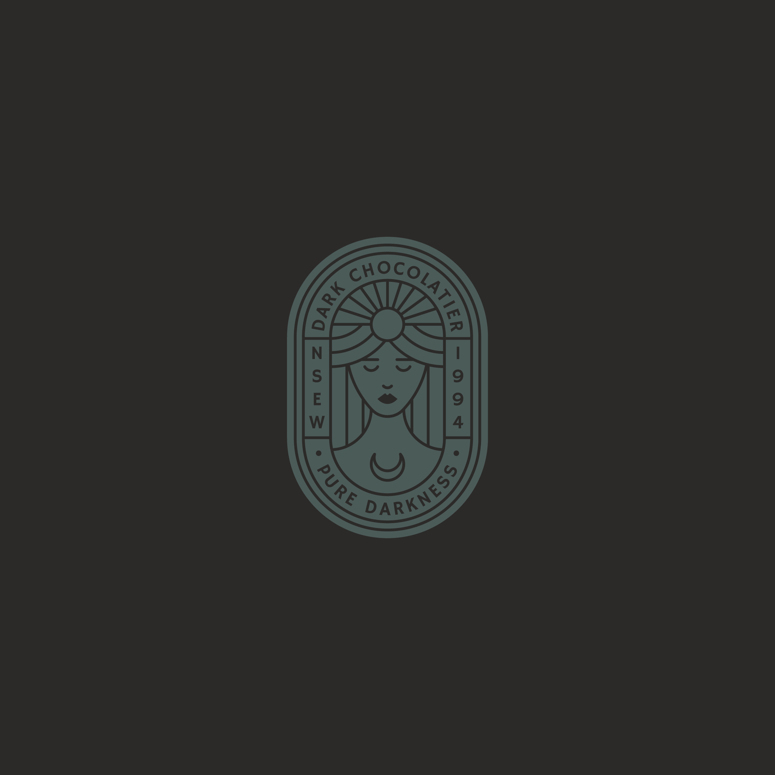 Logo Dark Chocolatier color