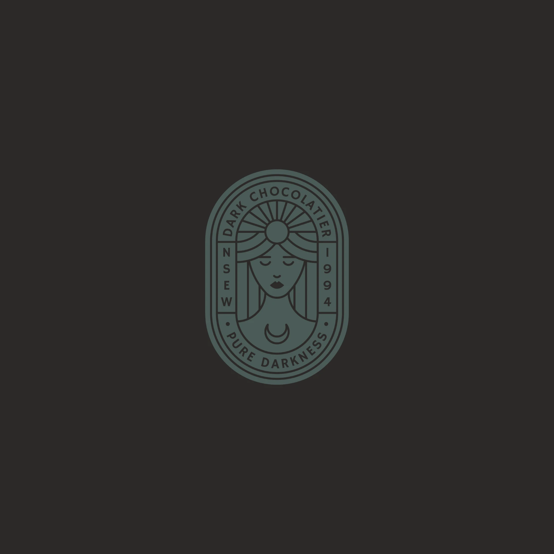 Logo Dark Chocolatier color