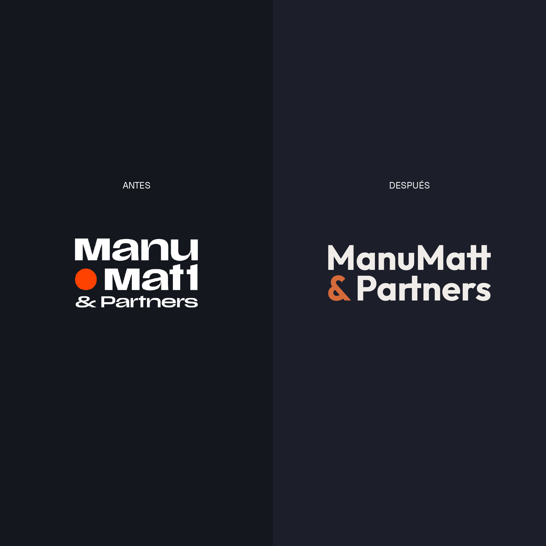 ManuMatt & Partners - Aplicación de identidad visual