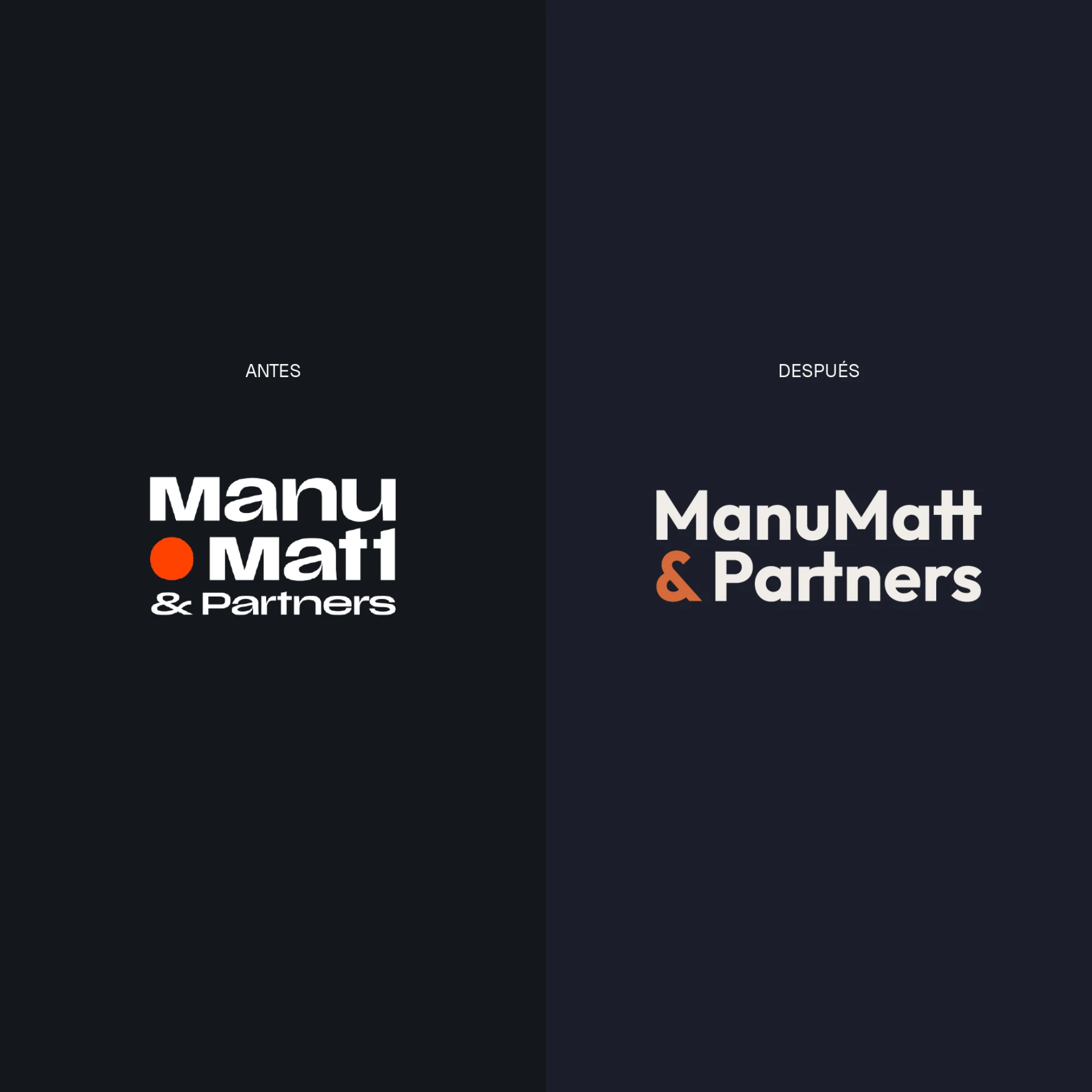 ManuMatt & Partners - Aplicación de identidad visual