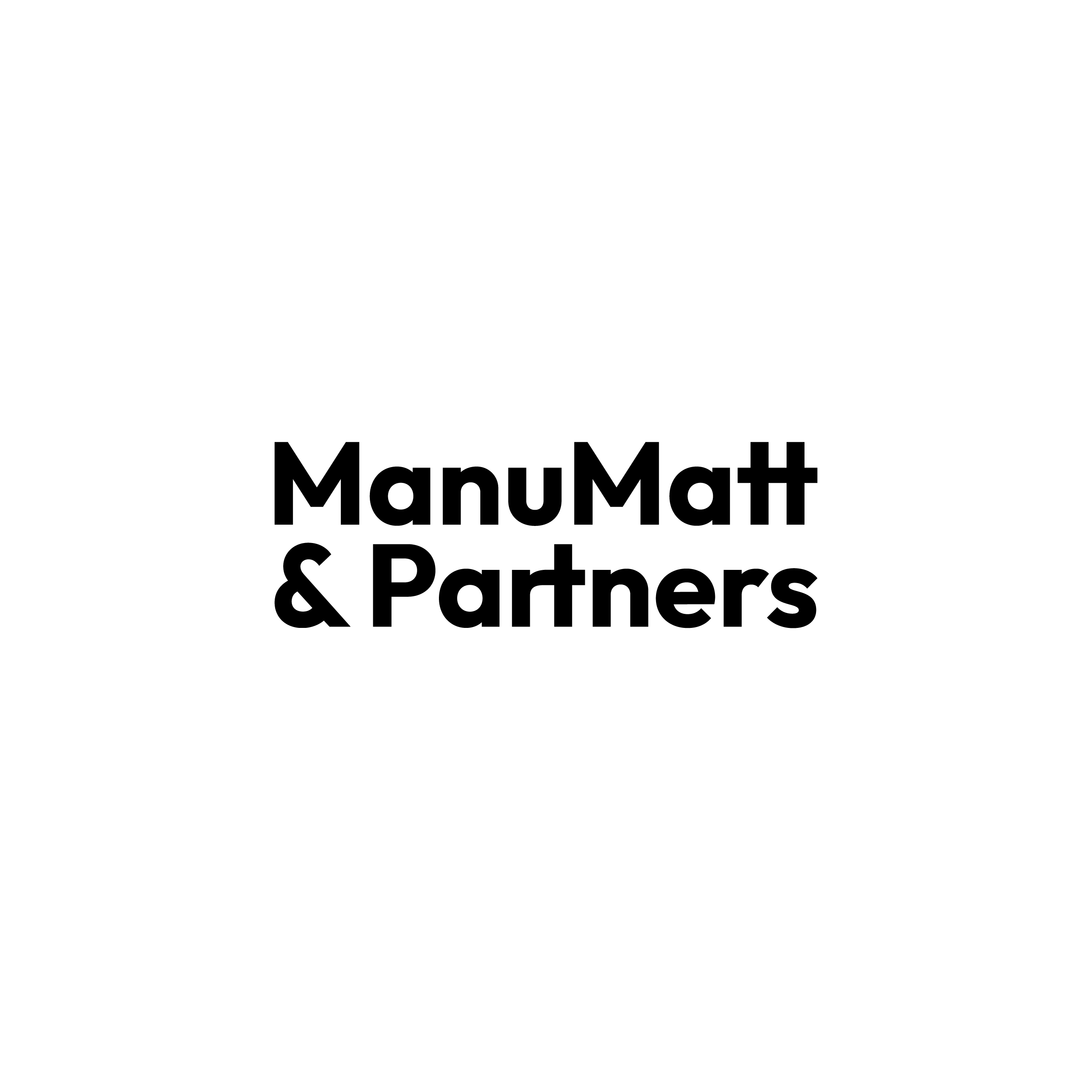 ManuMatt & Partners - Aplicación de identidad visual